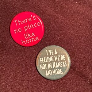 Set of 2 Wizard of Oz Pins